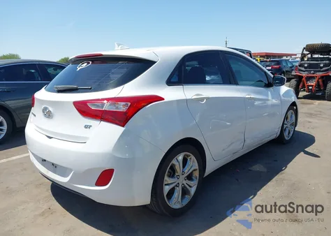 2013 Hyundai Elantra Gt from USA, damaged, VIN KMHD35LE3DU082684
